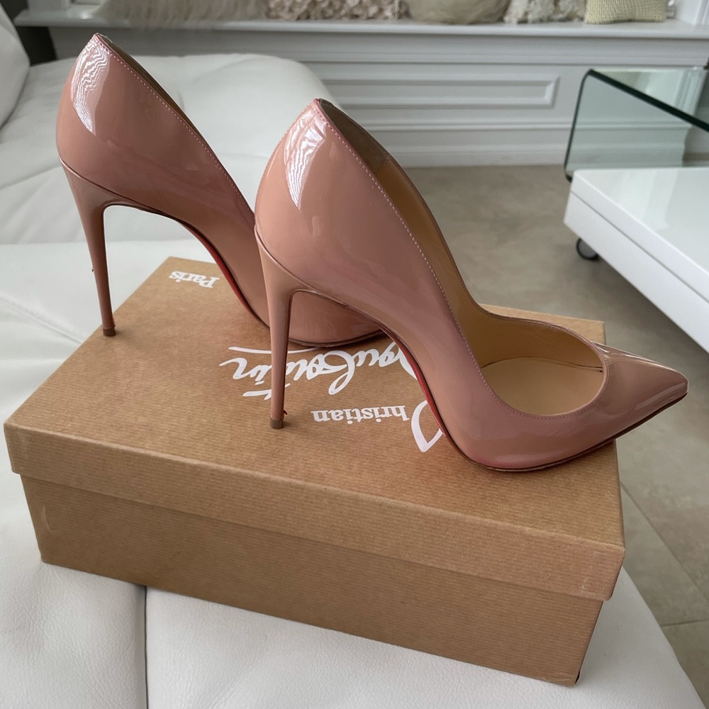 Christian Louboutin Pigalle Nude 100 Size 37
